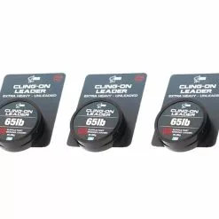 5 PACK | Nash Cling On Leader Weed 65lbs 7mtr