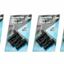 6" 6 PACK | Nash Tungsten Heavy Duty Lead Clip