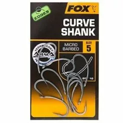 Fox Edges Curve Shank Hooks
