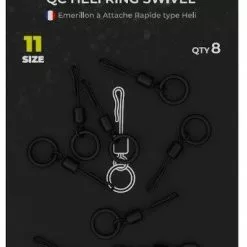 RidgeMonkey Connexion QC Heli Ring Swivel Size 11