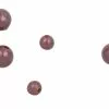 C-Tec Rubber Beads Brown