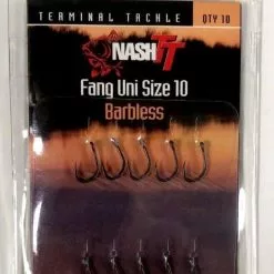 Nash Fang Uni Barbless Size 10