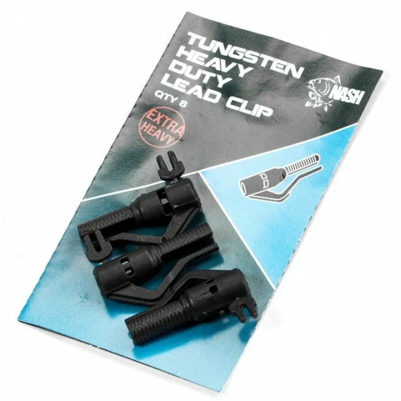 6" 6 PACK | Nash Tungsten Heavy Duty Lead Clip 4 6" 6 PACK | Nash Tungsten Heavy Duty Lead Clip - Afbeelding 2