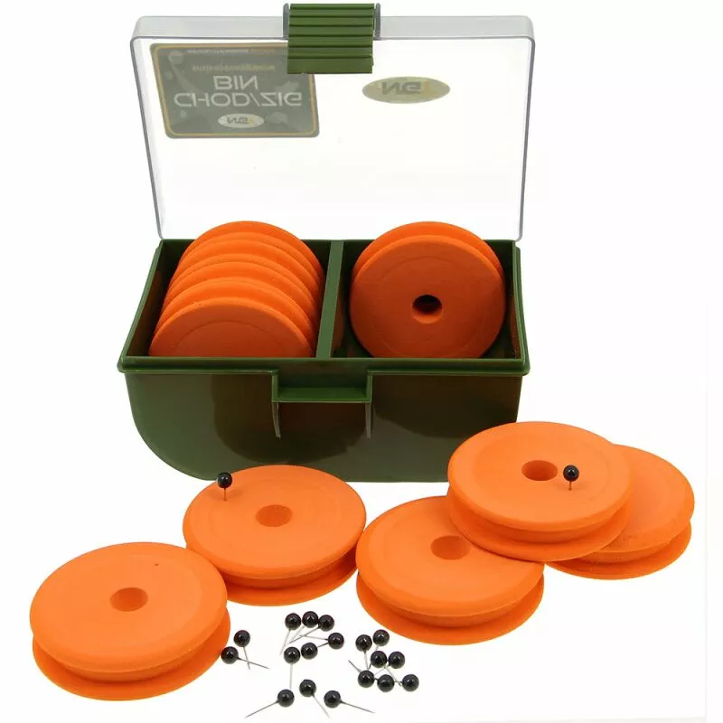 NGT Chod / Zig Rig Box With 10 EVA Winders 3 NGT Chod / Zig Rig Box With 10 EVA Winders
