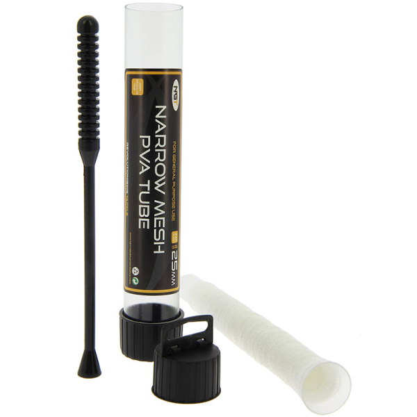 NGT PVA Tube Narrow 25mm 7mtr (incl. Plunger) 3 NGT PVA Tube Narrow 25mm 7mtr (incl. Plunger)