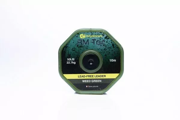 3 HALEN 1 BETALEN | RidgeMonkey RM-Tec Lead Free Leader 50lb | Weed Green 4 3 HALEN 1 BETALEN | RidgeMonkey RM-Tec Lead Free Leader 50lb | Weed Green - Afbeelding 2