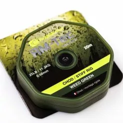3 HALEN 1 BETALEN | RidgeMonkey RM-Tec Chod Stiff Rig Weed Green 20lb -Klein Materiaal Winkel rmt043
