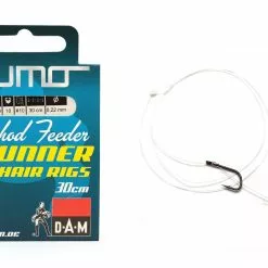 DAM Sumo Method Hair Rigs 30cm 10 METHOD FEEDER ONDERLIJNEN