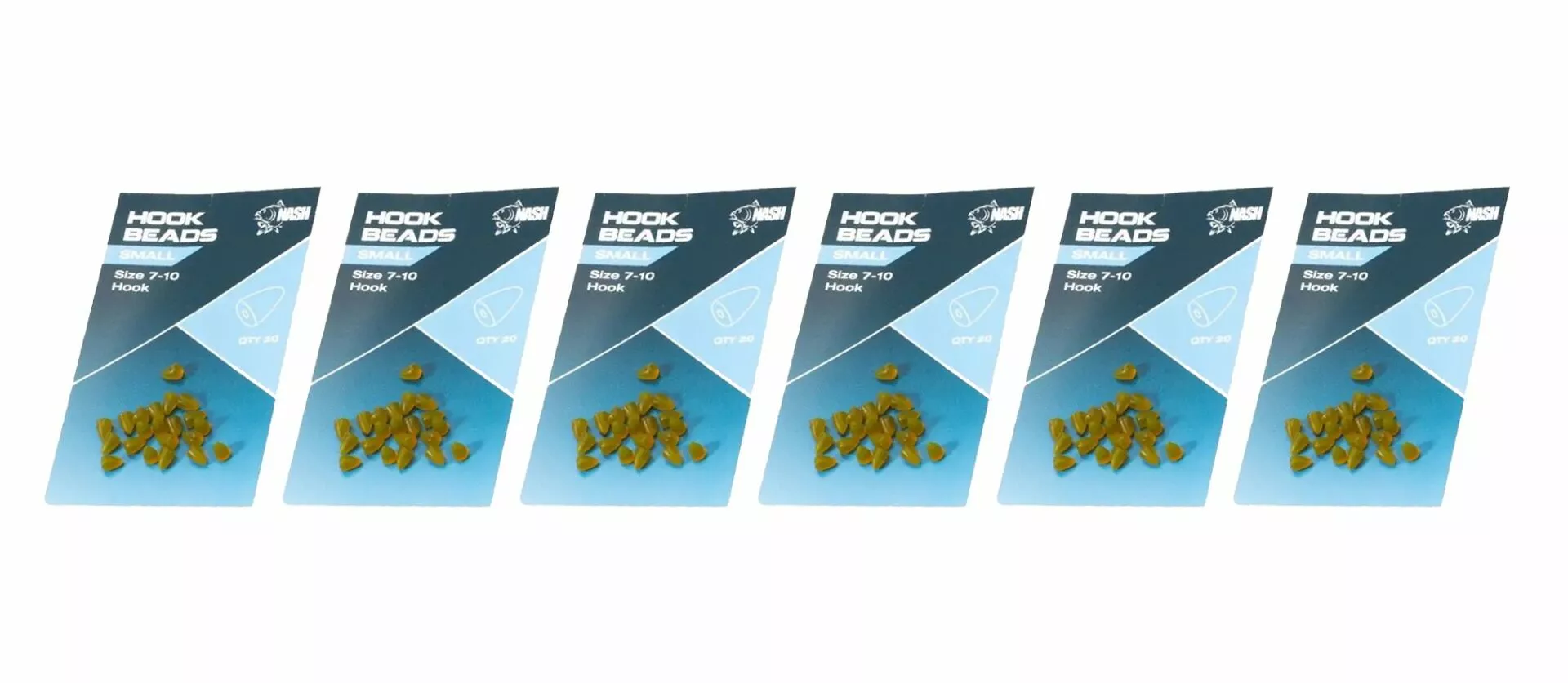 6" 6 PACK | Nash Hook Beads Small 3 6" 6 PACK | Nash Hook Beads Small