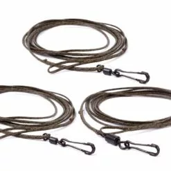 Nash Cling-On Leader Micro Quick Change Swivel 40lb 75cm (3pcs)