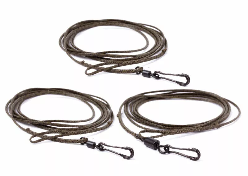 6" 6 VERPAKKINGEN = 18 LEADERS | Nash Cling-On Leader 40lb (Silt) 0.75m Uni Swivel 4 6" 6 VERPAKKINGEN = 18 LEADERS | Nash Cling-On Leader 40lb (Silt) 0.75m Uni Swivel - Afbeelding 2