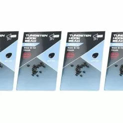 6" 6 PACK | Nash Tungsten Hook Bead Small