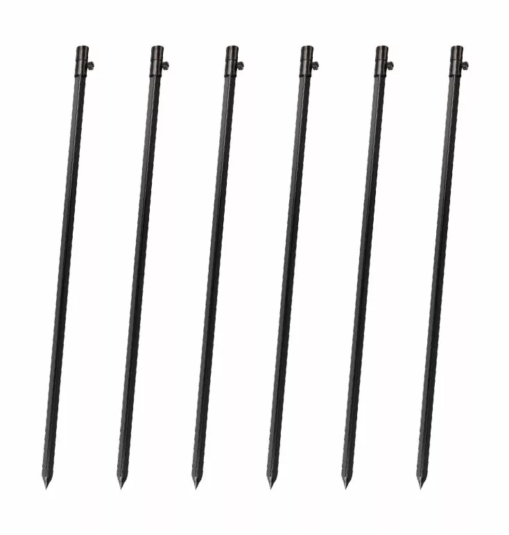 6x MAD Black Aluminium Chunky Tri-Stick Bankstick - 30cm 3 6x MAD Black Aluminium Chunky Tri-Stick Bankstick - 30cm