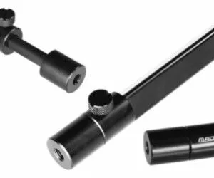 MAD® MAD Black Aluminium Chunky Tri-Stick Bankstick - 30cm 4 MAD® MAD Black Aluminium Chunky Tri-Stick Bankstick - 30cm - Afbeelding 2