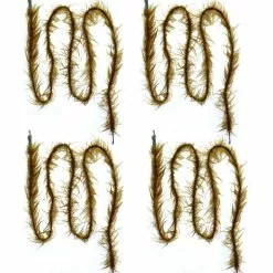 4x Radical Weedy Leader Green / Brown 100cm