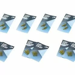 6" 6 Pakjes Nash Weed Micro Lead Clips + 6 Pakjes Nash Weed Micro Tailrubbers
