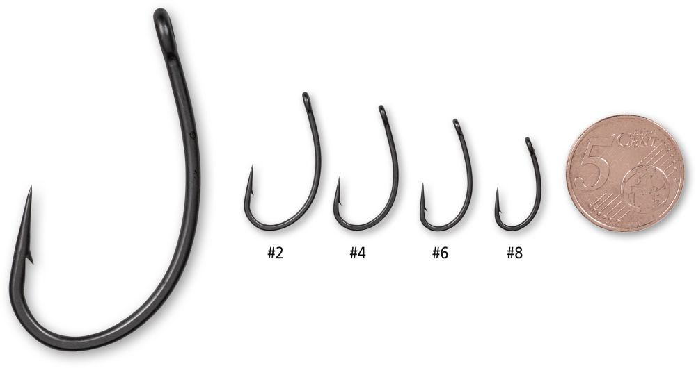 Radical Z-Carp Curve Shank Titan-X Hooks 4 Radical Z-Carp Curve Shank Titan-X Hooks - Afbeelding 2