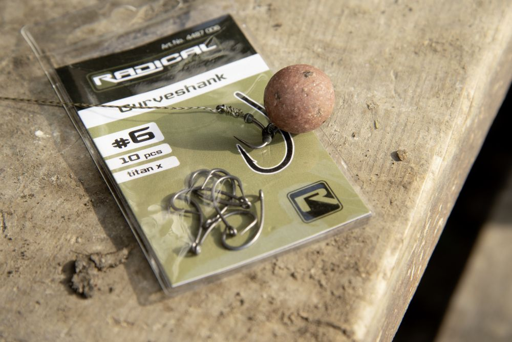 Radical Z-Carp Curve Shank Titan-X Hooks 6 Radical Z-Carp Curve Shank Titan-X Hooks - Afbeelding 4