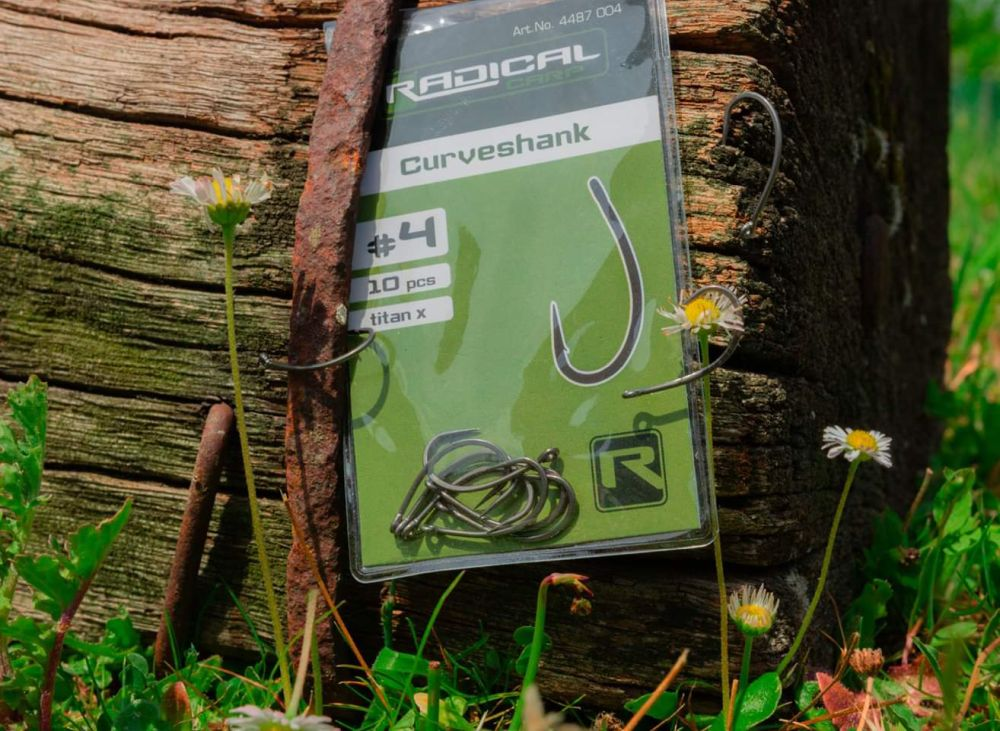 Radical Z-Carp Curve Shank Titan-X Hooks 7 Radical Z-Carp Curve Shank Titan-X Hooks - Afbeelding 5